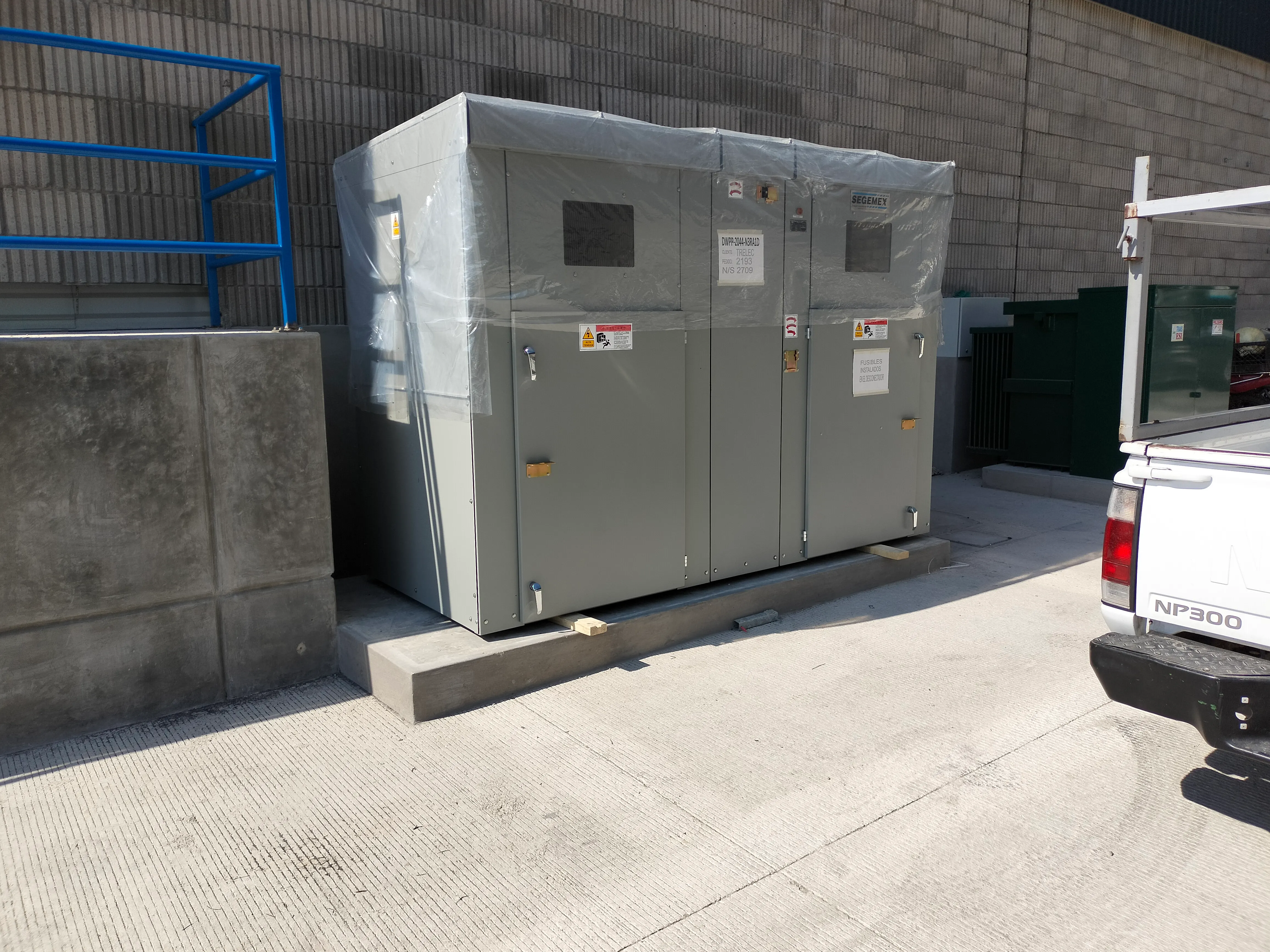 Subestación eléctrica CEDIS Liverpool Jilotepec